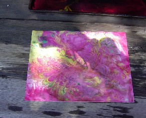 2nd marbled paper